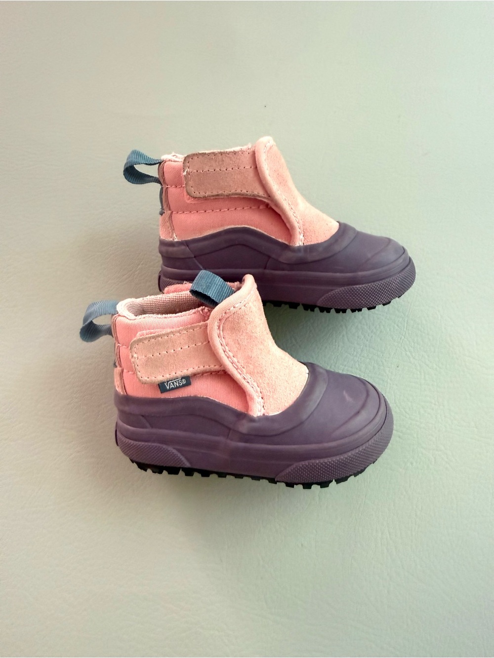 Vans Kids Purple & Pink MTE Slip-On Hi Terrain Shoes Boots Toddler 4